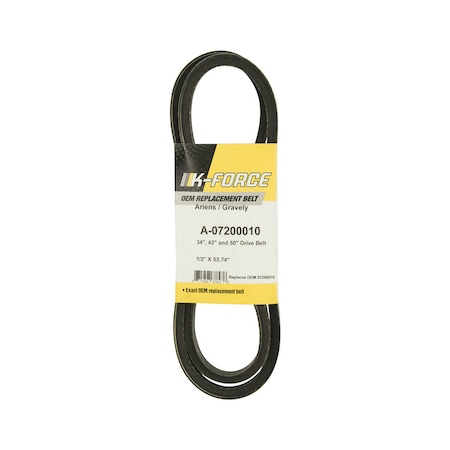 Sunbelt Belt, Drive 27" x2" x0.5" A-07200010